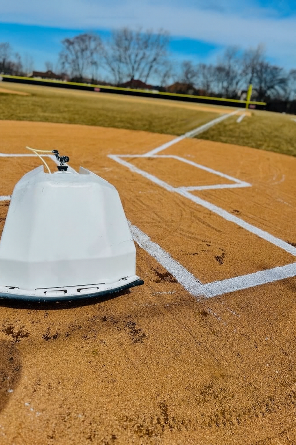 Baseball Field Robot Raking EvoNext Advisors | Educational Facilities Consulting & Robotics Integration